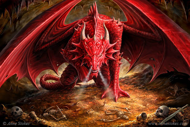 Dragons Lair by Anne Stokes