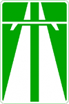 знак 5.1 - "Автомагистраль"