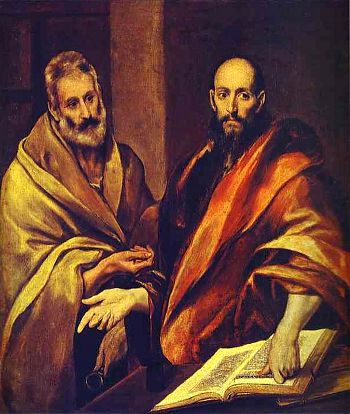 Эль Греко - Апостолы Петр и Павел