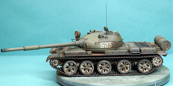 Модель танка Т-62 рис.1