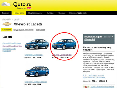 Сайт Кьюто.ру